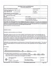 FDAzilla FDA 483 Pfizer Pharmaceuticlas, Dalian | April 2015