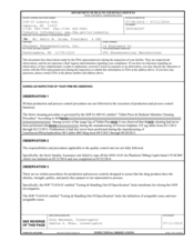 FDAzilla FDA 483 Pharbest Pharmaceuticals, Farmingdale | July 2014