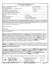 FDAzilla FDA 483 Pharmaceutics International, Hunt Valley | Sep 2021