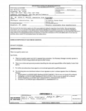 FDAzilla FDA 483 Pharmagen Laboratories, Stamford | August 2013