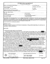 FDAzilla FDA 483 Pharmakon Pharmaceuticals, Noblesville | March 2014