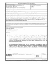 FDAzilla FDA 483 Philips Respironics, Murrysville | November 2021