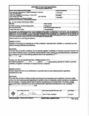 FDAzilla FDA 483 piCHEM Forschungs-und Entwicklungs, Graz | Oct 2015