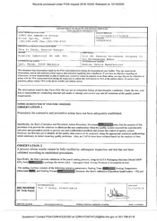 FDAzilla FDA 483 Plaxtron Industrial (M) SDN. BHD, Ipoh | Nov 2018