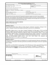 FDAzilla FDA 483 PrecisionMed Pharmacy, Tampa | March 2019