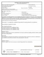 FDAzilla FDA 483 Prescription Alternatives, Frisco | November 2018