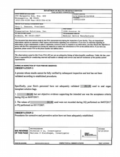 FDAzilla FDA 483 Preservation Solutions, Elkhorn | August 2018