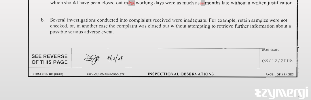 Demitria J. Xiradakis FDA Investigator 