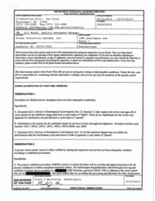 FDAzilla FDA 483 Prosec Protection Systems, Lakewood | October 2014