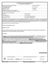FDAzilla FDA 483 QOL MEDICAL, Clearwater | August 2019