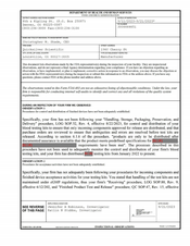 FDAzilla FDA 483 Quicksilver Scientific, Louisville | September 2023