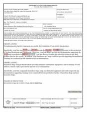 FDAzilla FDA 483 Quinn Pharmacy dba Northlaurel Discount Drugs | 2018