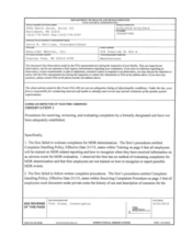 FDAzilla FDA 483 Rebuilder Medical, Charles Town | August 2018