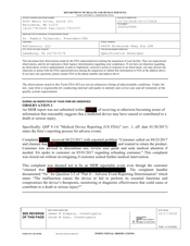 FDAzilla FDA 483 Reflexonic, Leesburg | October 2018