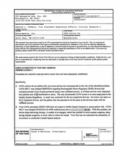 FDAzilla FDA 483 ReShape Lifesciences, Saint Paul | December 2017