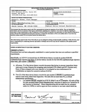 FDAzilla FDA 483 Rhein Manufacturing, Saint Louis | March 2019