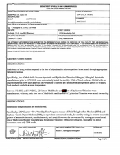 FDAzilla FDA 483 RX South DBA RX3 Pharmacy, Chester | December 2012