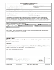 FDAzilla FDA 483 Ryser, Mark R., D.M.D, Orem | September 2018