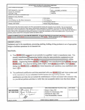 FDAzilla FDA 483 S and B Pharma, Fenton | June 2021
