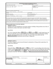 FDAzilla FDA 483 Sanofi S.p.A, Anagni | May 2018