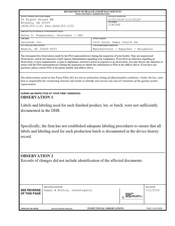 FDAzilla FDA 483 Sarstedt, Newton | July 2018