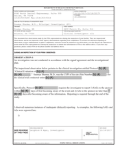 FDAzilla FDA 483 Saumya Sharma, MD, Houston | October 2017