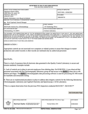 FDAzilla FDA 483 SGS North America, Christiansburg | May 2024