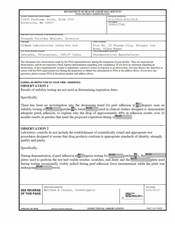 FDAzilla FDA 483 Sidmak Laboratories India Pvt, Dehradun | Sep 2019