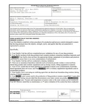 FDAzilla FDA 483 Signature Formulations, Phoenix | November 2023