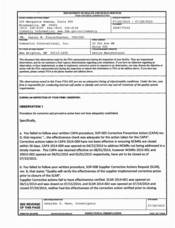 FDAzilla FDA 483 Somnetics International, New Brighton | July 2015