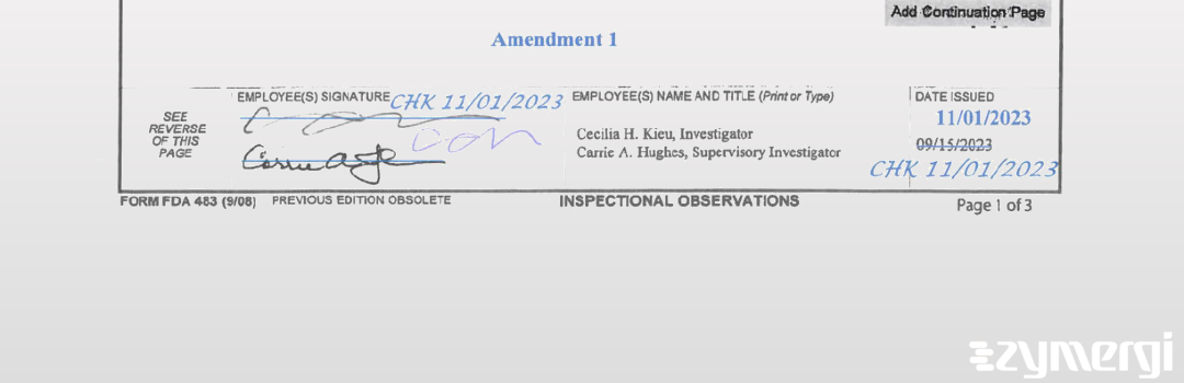 Cecilia H. Kieu FDA Investigator 