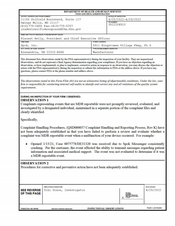 FDAzilla FDA 483 Spok, Alexandria | April 2022