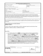 FDA 483 Staar Surgical, Monrovia | May 2018