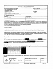 FDAzilla FDA 483 Strem Chemicals, Newburyport | April 2014