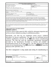 FDAzilla FDA 483 Structure Medical, Mooresville | May 2023