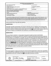 FDAzilla FDA 483 Surgery Pharmacy Services, Chattanooga | Dec 2019