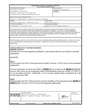 FDAzilla FDA 483 Surgical Appliance, Cincinnati | May 2022