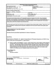 FDAzilla FDA 483 Sybaritic, Bloomington | March 2018