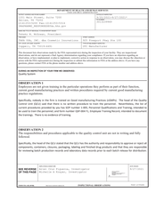 FDAzilla FDA 483 TAKA USA, . dba Cosmetic Innovations, Coppell | 2021