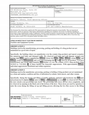 FDAzilla FDA 483 Tarmac Products, Miami Gardens | July 2022