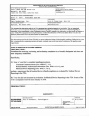 FDAzilla FDA 483 Tate Technology, Spokane | June 2017