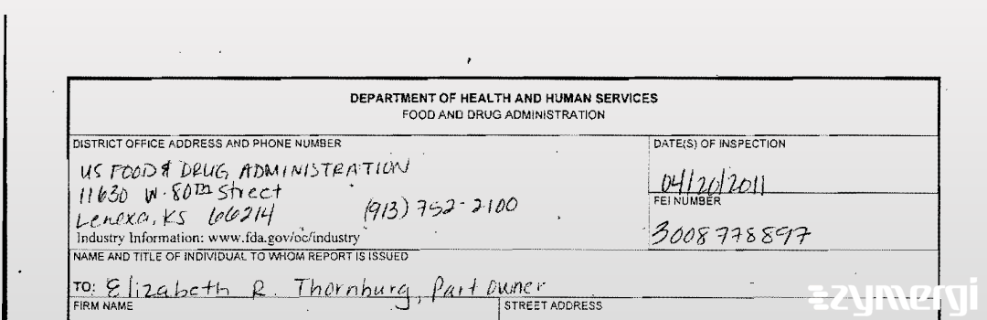 FDANews 483 T&C Poultry Apr 20 2011 top