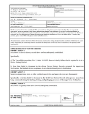 FDAzilla FDA 483 Tex-Care Medical, Burlington | December 2023