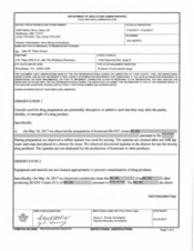 FDAzilla FDA 483 The Wellness Pharmacy, Winchester | May 2017