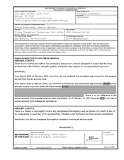 FDAzilla FDA 483 Tissue Transplant Technology, . d/b/a Bone Ba | 2022