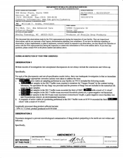 FDAzilla FDA 483 Tri-Med, . dba Advanced Care Infusion-Shelby | 2015