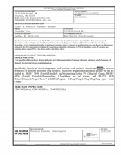 FDAzilla FDA 483 Triad Rx, Daphne | December 2022