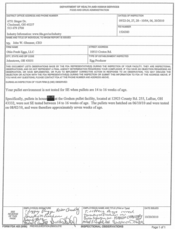 FDAzilla FDA 483 Trillium Farm Holdings, Johnstown | October 2010