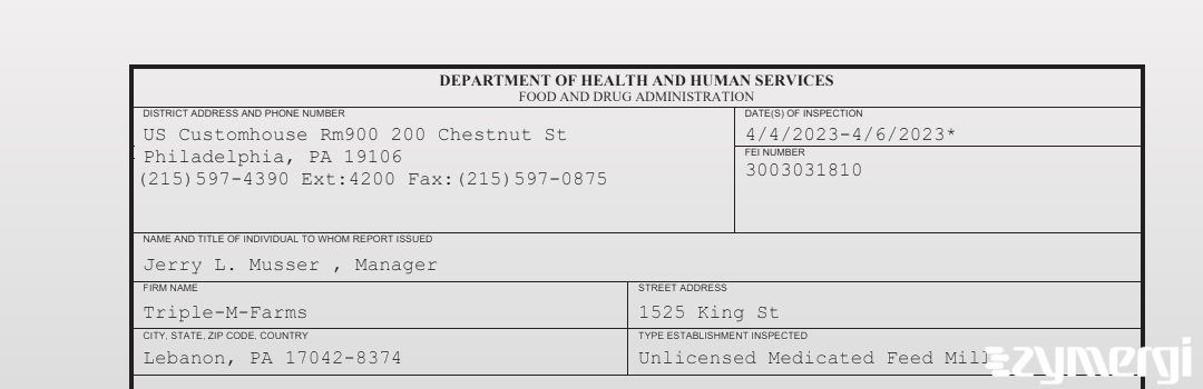 FDANews 483 Triple-M-Farms Apr 6 2023 top
