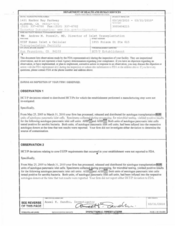 FDAzilla FDA 483 UCSF Human Islet & Cellular Transplantation F | 2010